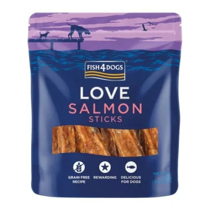 Fish 4 Dogs Love Salmon Sticks 85gr