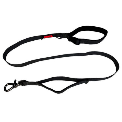Kong Trela Nylon Traffic Leash Preta